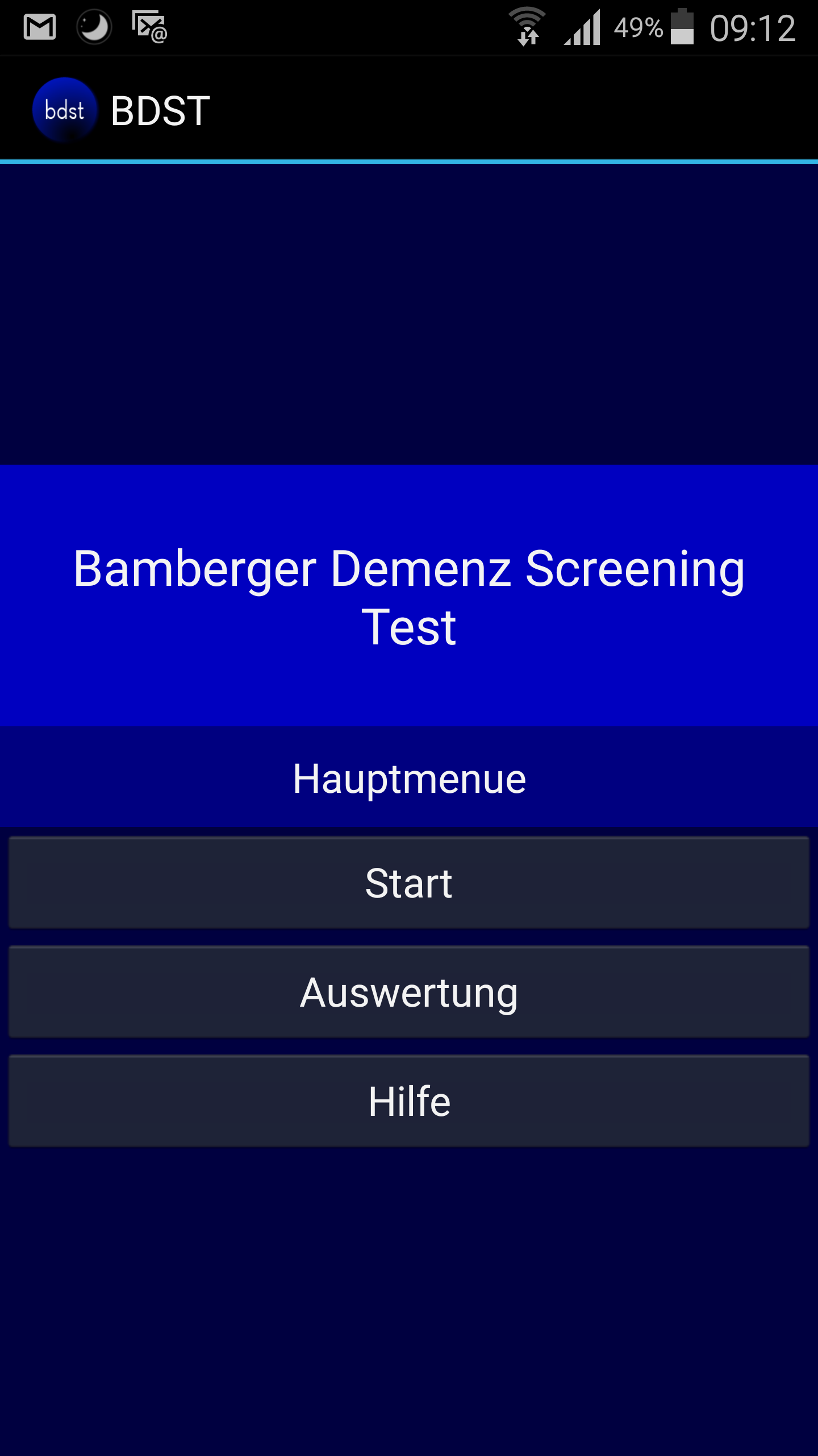Bamberger Demenz Screening Test